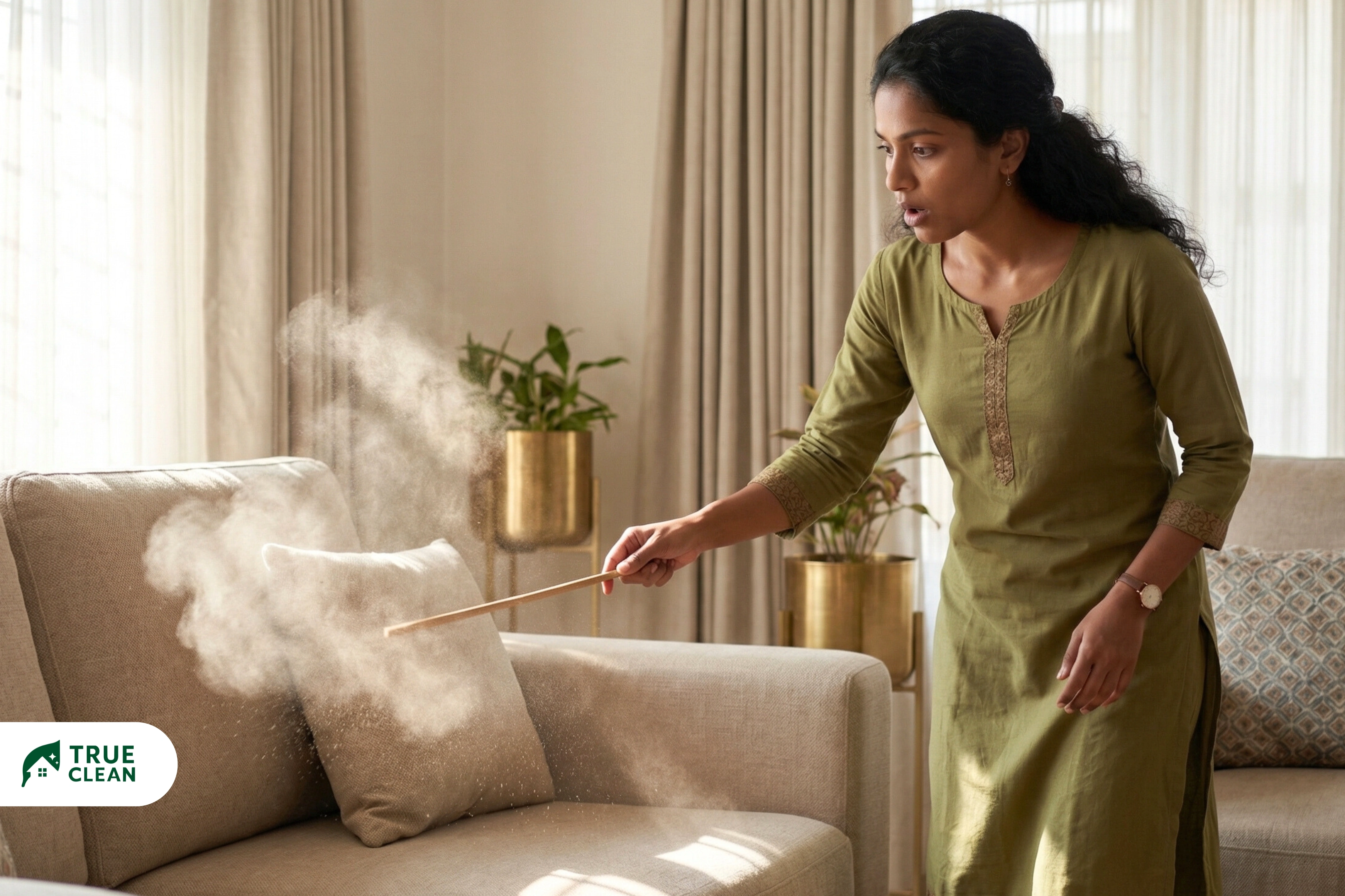 Closed Vadodara home trapping dust and odour before summer